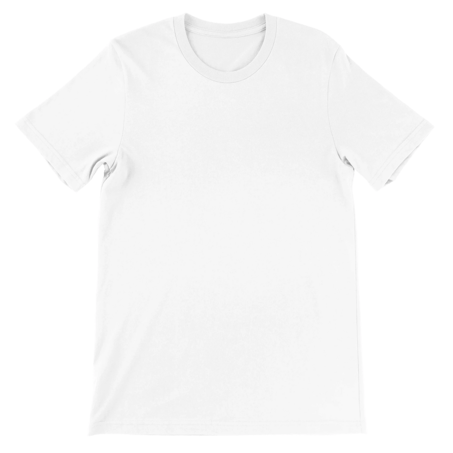 Custom embroidered minimalist line art T-shirt