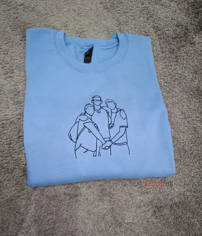 Custom Embroidered Sweatshirt - Lovedink