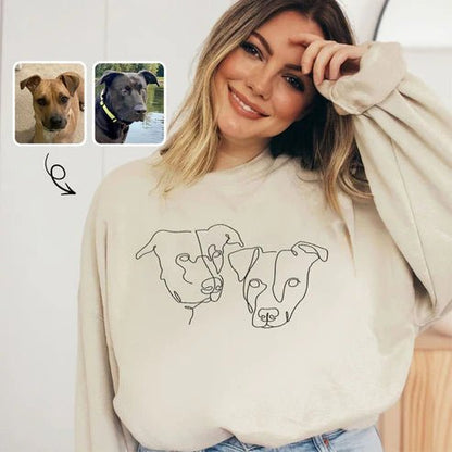 Custom Embroidered Sweatshirt - Lovedink