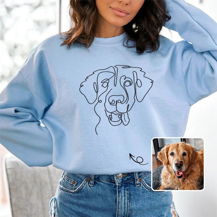 Custom Embroidered Sweatshirt - Lovedink