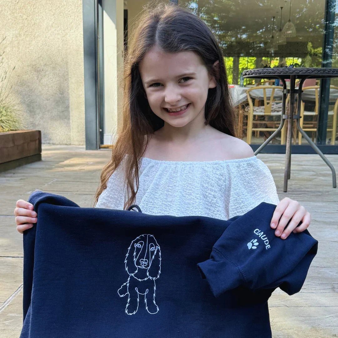 Custom Kids' Embroidered Hoodie - Lovedink