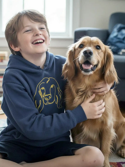 Custom Kids' Embroidered Hoodie