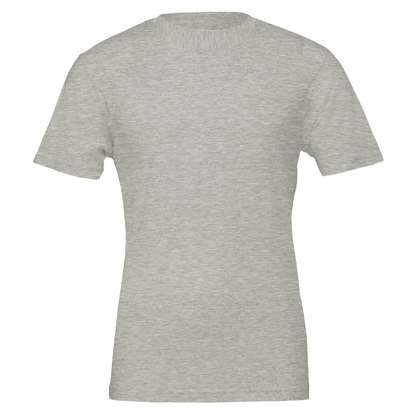 Custom embroidered minimalist line art T-shirt