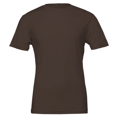 Custom embroidered minimalist line art T-shirt