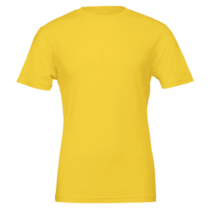 Custom embroidered minimalist line art T-shirt