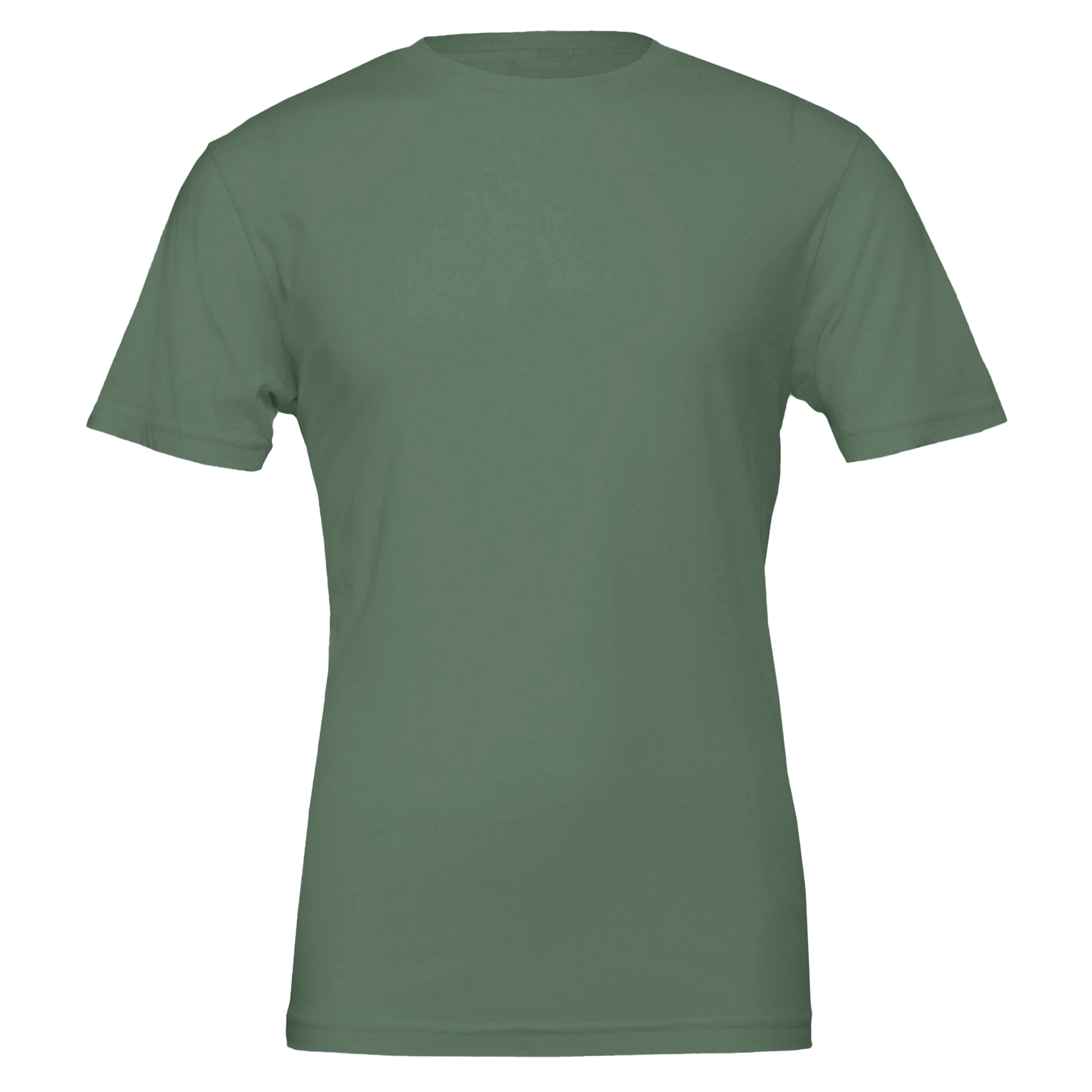 Custom embroidered minimalist line art T-shirt