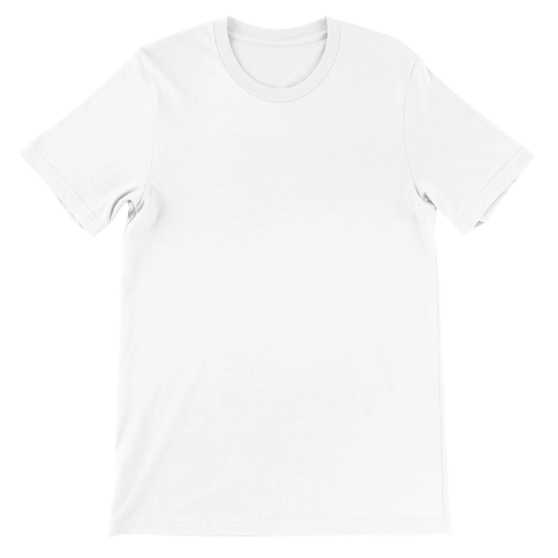 Custom embroidered minimalist line art T-shirt