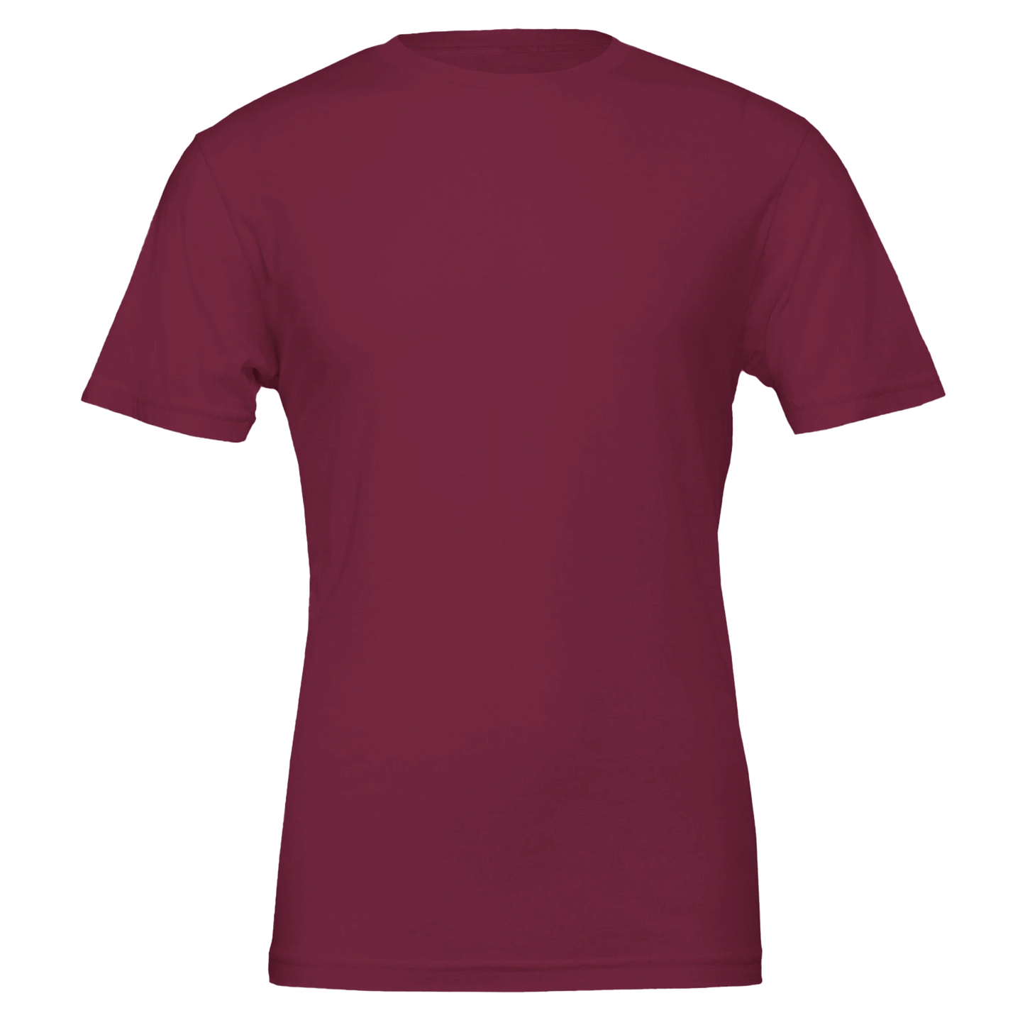 Custom embroidered minimalist line art T-shirt