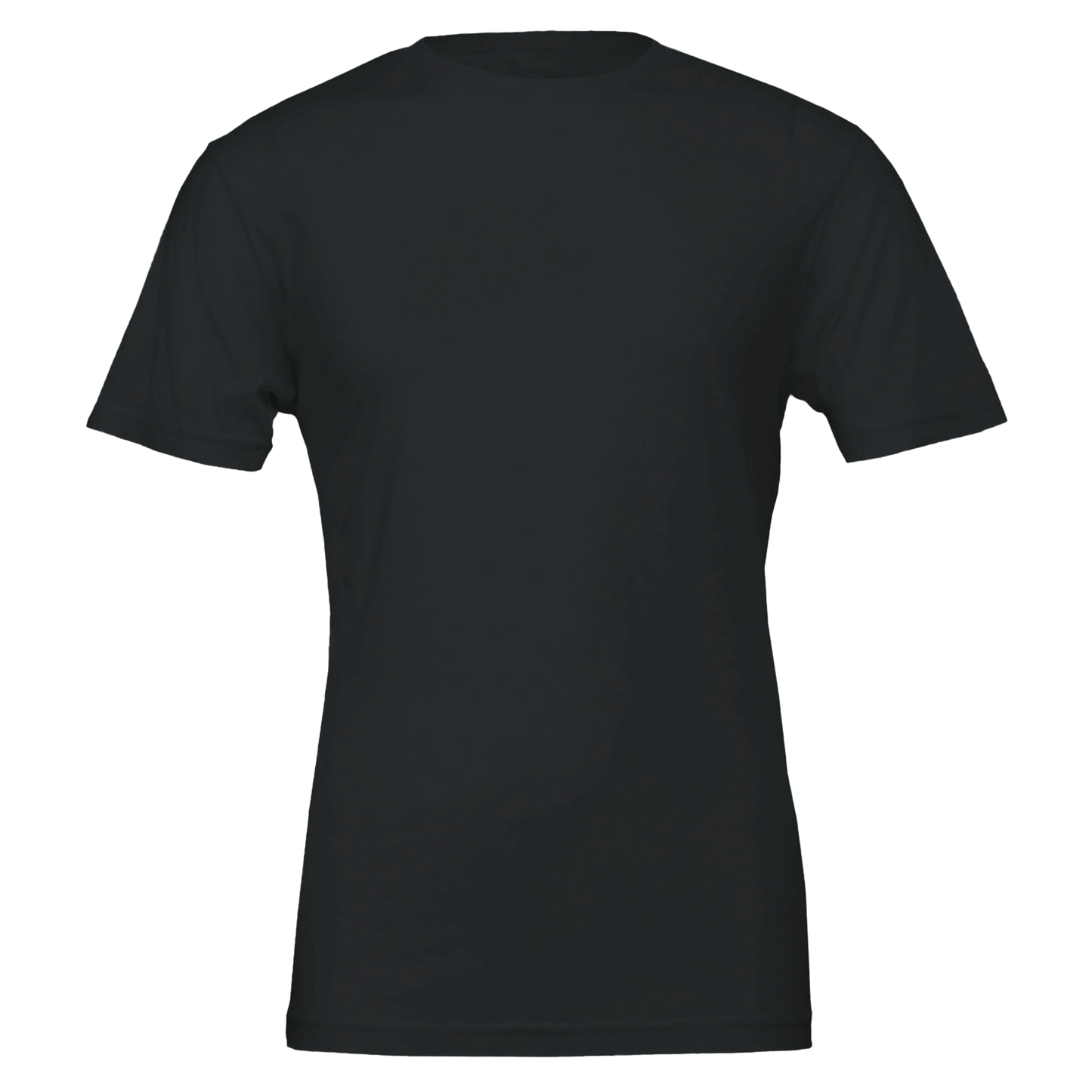 Custom embroidered minimalist line art T-shirt
