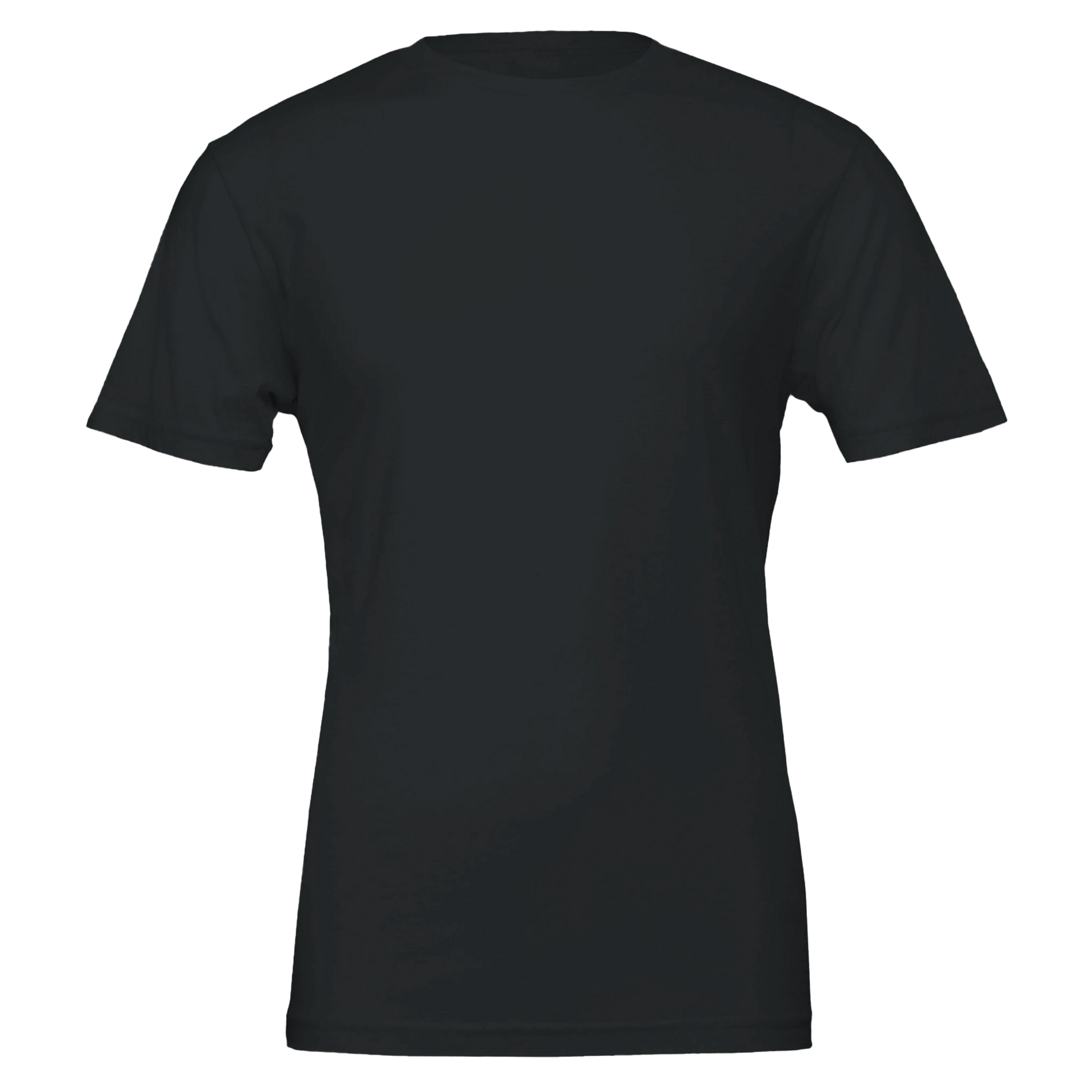 Custom embroidered minimalist line art T-shirt