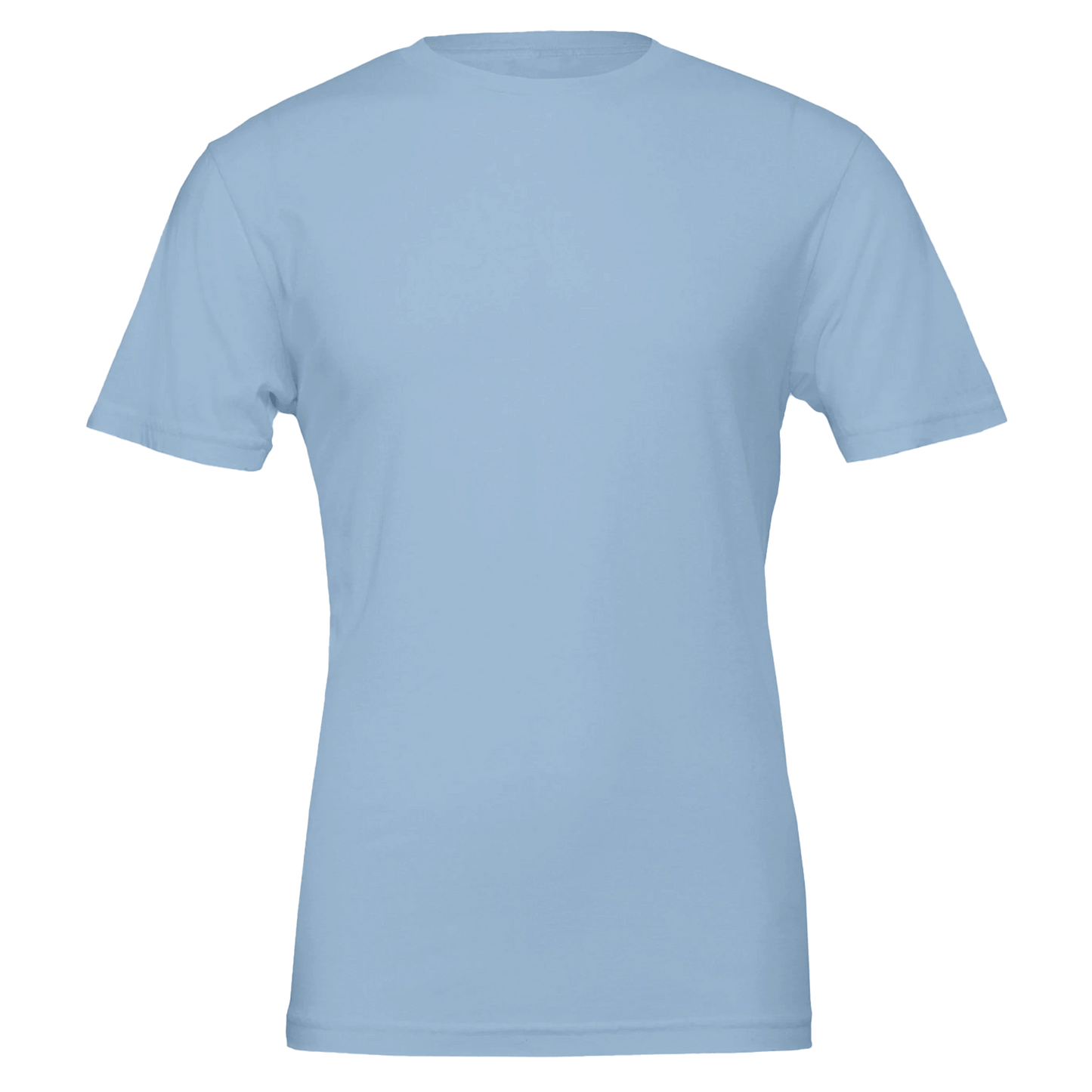 Custom embroidered minimalist line art T-shirt