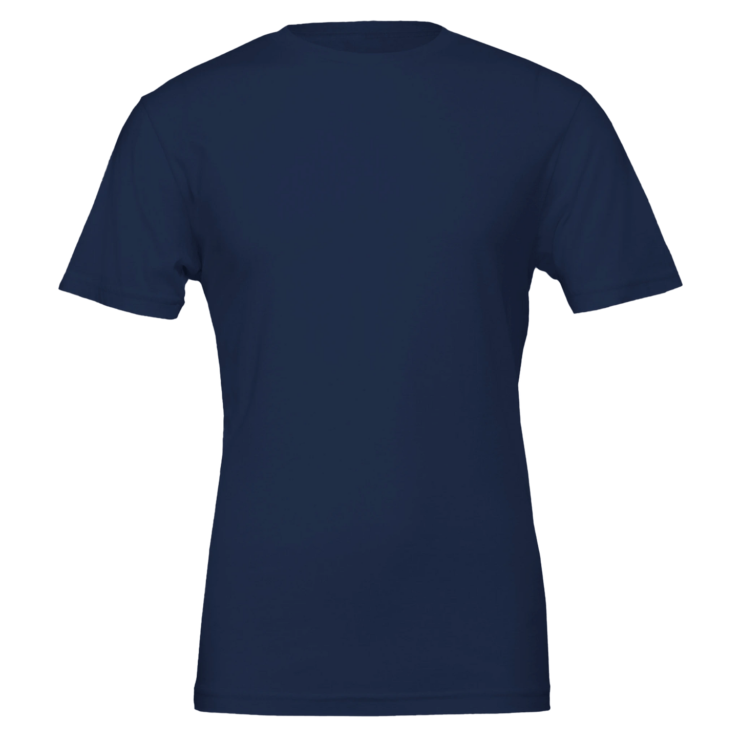 Custom embroidered minimalist line art T-shirt