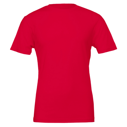 Custom embroidered minimalist line art T-shirt